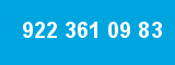 922 361 09 83